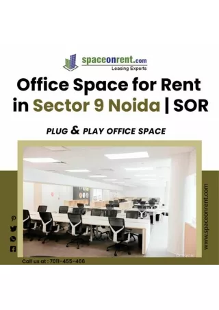 Office Space for Rent in Sector 9  Noida | Space on Rent