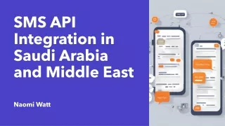 SMS API Integration in Saudi Arabia and Middle