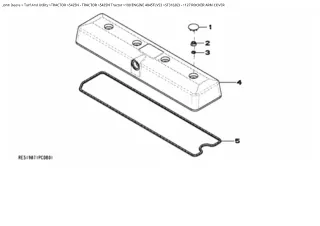 John Deere 5425N Tractor Parts Catalogue Manual Instant Download (PC10845)