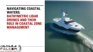 Bathymetric Lidar Drones and Their Role in Coastal Zone Management