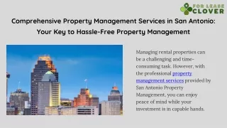 Discover the Best Property Management Services for Hassle-Free Property Management