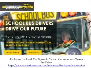 Exploring the Road The Dynamic Career of an American Charter Bus Driver