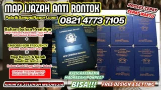 0821-4773-7105 Sampul Raport Kurtilas Map Ijazah di Jakarta Utara