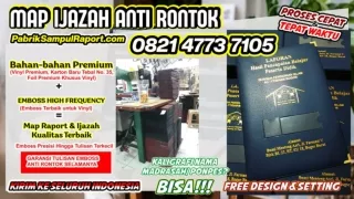 0821-4773-7105 Map Ijazah Hot Print Sampul Raport di Jayawijaya