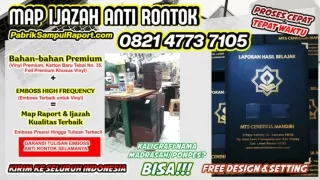 0821-4773-7105 Map Ijazah Sma Sampul Raport di Jepara