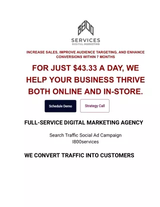 FULL SERVICE DIGITAL MARKETING AGENCY