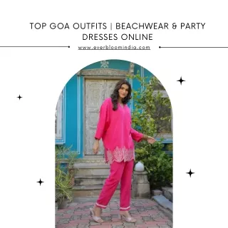 Top Goa Outfits  Beachwear & Party Dresses Online