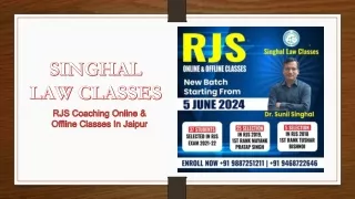 Singhal Law Classes