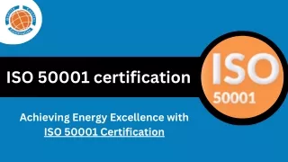 ISO 50001 certification | QC Certification