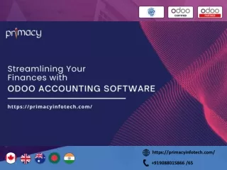 Streamlining Your Finances with Odoo Accounting Software