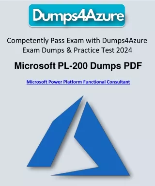 Exam PL-200 Dumps PDF Questions and Answers in format