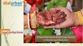 Bengal Matrimony & Marriage Bureau in Westbengal