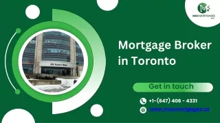 Mortgage broker in toronto