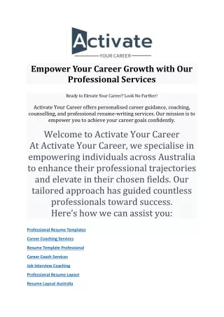 activateyourcareer