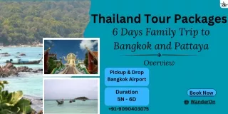 Unforgettable 6-Day Family Adventure in Bangkok and Pattaya