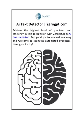 Ai Text Detector  Zerogpt.com