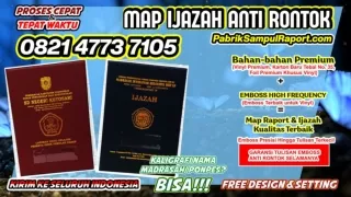 0821-4773-7105 Harga Map Raport K13 Sampul Ijazah di Kediri