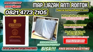 0821-4773-7105 Map Buat Raport Sampul Ijazah di Kendal