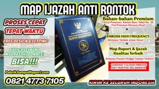 0821-4773-7105 Pabrik Map Raport Di Solo Sampul Ijazah di Kota Padang