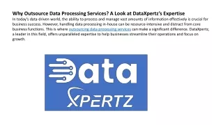 data processing services