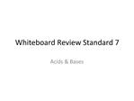 Whiteboard Review Standard 7