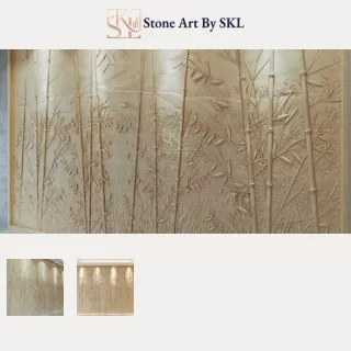 Bamboo Design - Decorative Wall Cladding | Stone Art By SKL