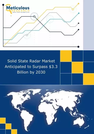 Solid State Radar Market Anticipated to Surpass $3.3 Billion by 2030