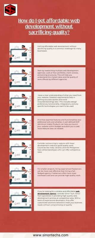 How do I get affordable web development without sacrificing quality