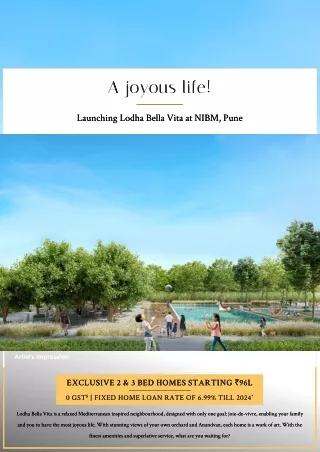 Lodha Bella Vita NIBM Pune