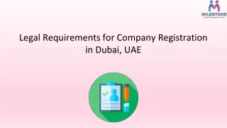 Legal Requirements for Company Registration in Dubai, UAE