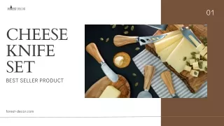 Revealing the Ideal Cheese Knife Set for Any Event with Forest Decor