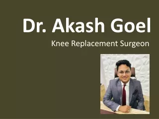 best knee replacement surgeon