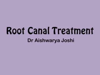 Need Of Root Canal Treatment