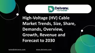 High-Voltage (HV) Cable Market