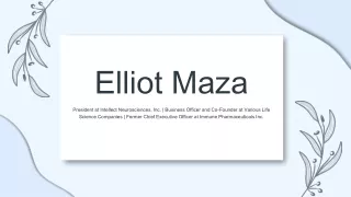 Elliot Maza - A Captivating Representative - Fort Lee, NJ