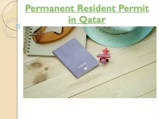 Permanent Resident Permit in Qatar