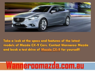 Buy Mazda cx-9 at Affordable rates