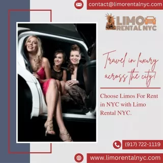 Limos For Rent in NYC