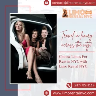 Limo For Rent in NYC