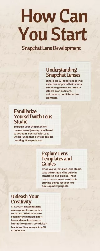 how can you start Snapchat Lens Development
