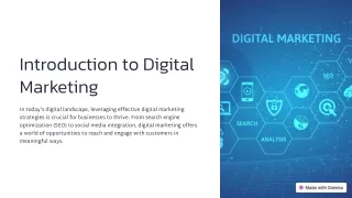 Introduction to Digital Marketing In 2024