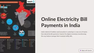 Online Electricity Bill Payments in India