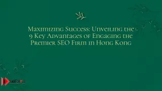 SEO HONG KONG