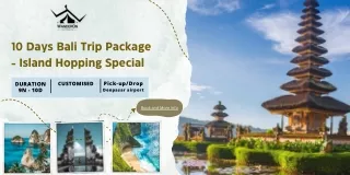 Discover Bali 10-Day Tour Package to Kuta, Nusa Penida, Ubud, and Gili