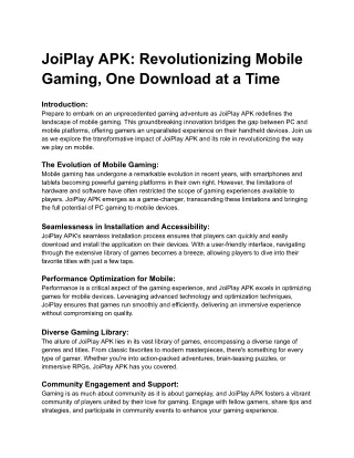 5 -JoiPlay APK_ Revolutionizing Mobile Gaming, One Download at a Time