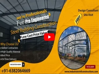 Industrial Roofing Shed Building Construction Karur