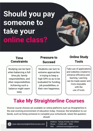 Should you pay someone to take your online class?