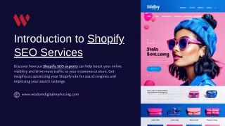 Top Shopify SEO Services by Wisdom Digital Marketing in New York