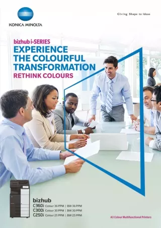 Multifunctional Laser Printers | Konica Minolta | All-in-one Solution