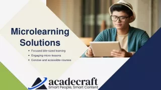 What You Need To Know About Professional Microlearning Solutions